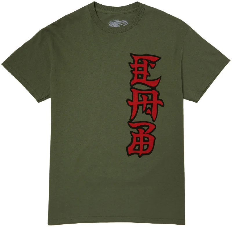 Powell-Peralta Steve Caballero Ban This T-Shirt - Military Green 2