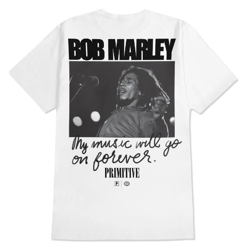 Primitive x Bob Marley Forever T-Shirt - White