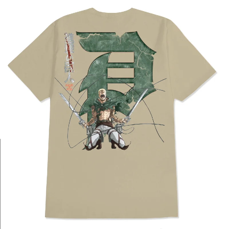 Primitive x Titans Reiner Dirty P T-Shirt - Sand