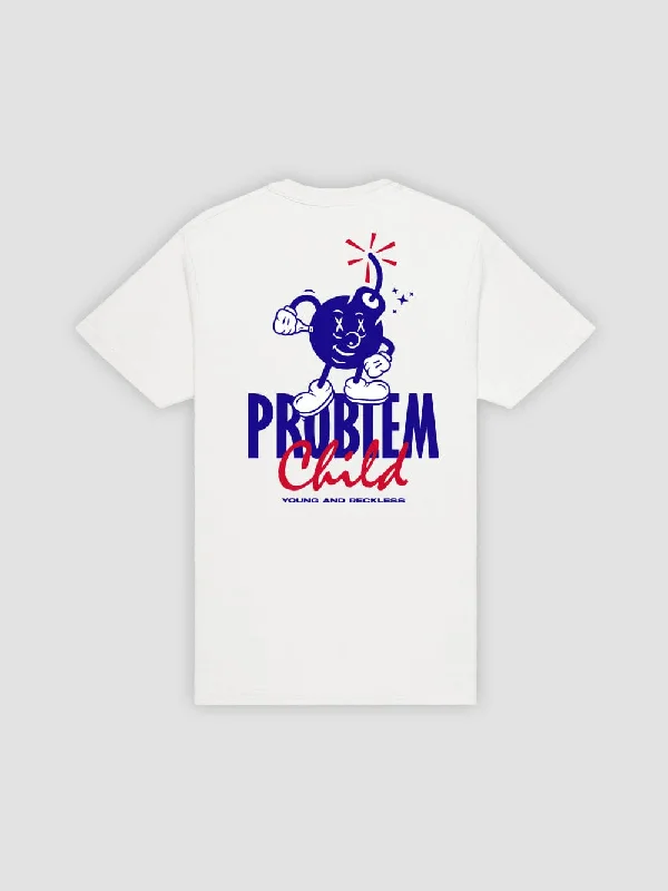 Problem Child Tee - White