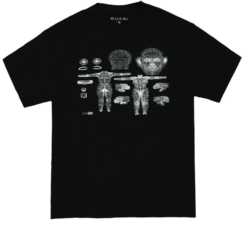 Quasi Designer T-Shirt - Black