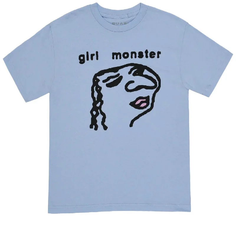 Quasi Girl Monster T-Shirt - Powder Blue