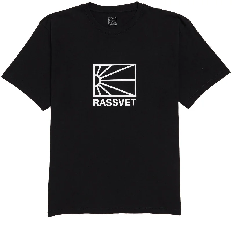 Rassvet Big Logo T-Shirt - Black