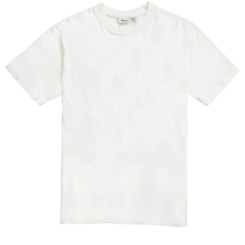 Rhythm Classic Brand T-Shirt - Vintage White