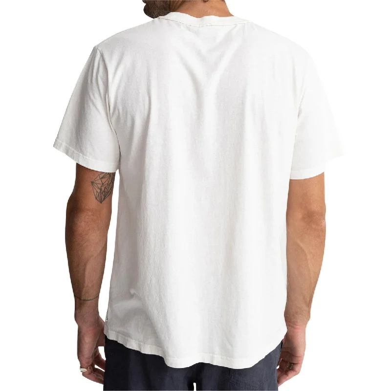 Rhythm Classic Brand T-Shirt - Vintage White