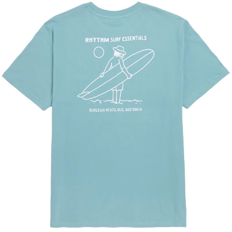 Rhythm Lull T-Shirt - Mineral Blue