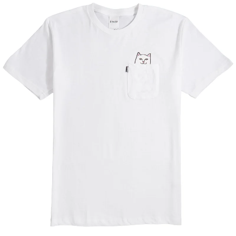 RIPNDIP Lord Nermal Pocket T-Shirt - White