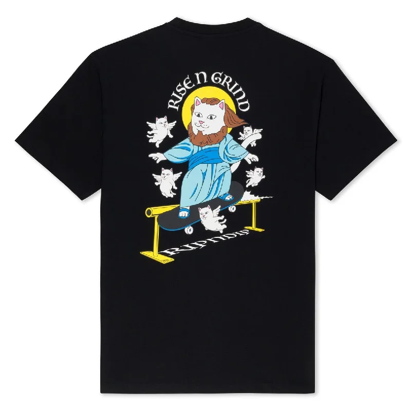 RIPNDIP Rise N Grind T-Shirt - Black