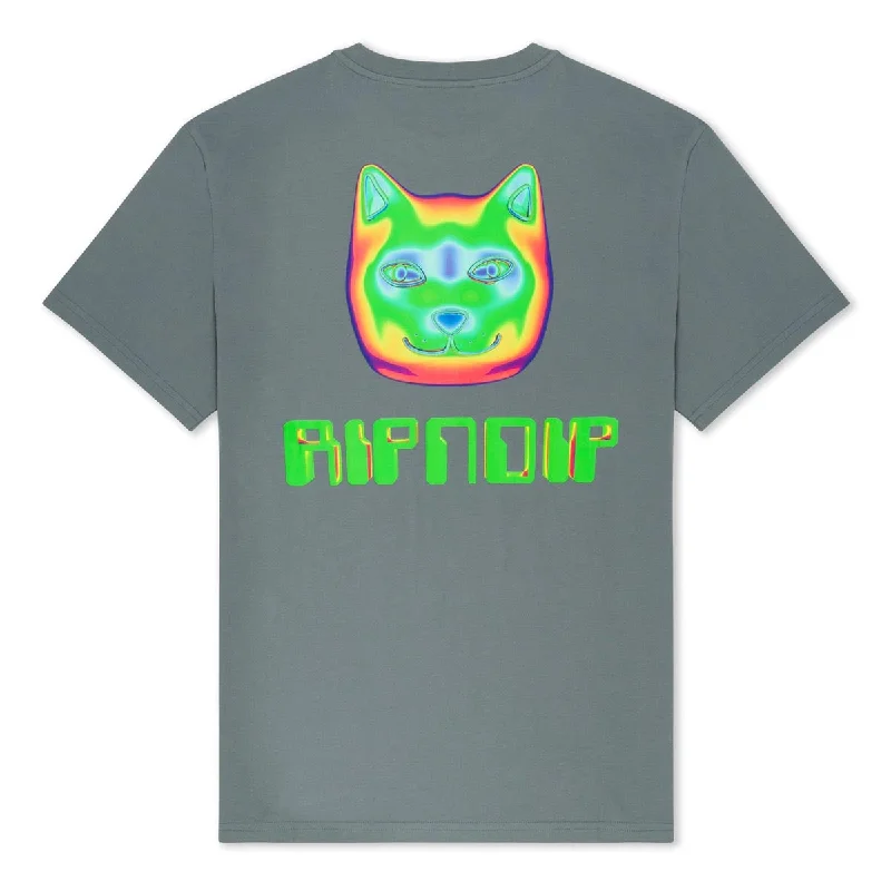 RIPNDIP Thermal Nermal T-Shirt - Charcoal