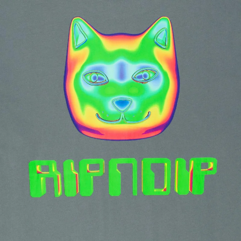 RIPNDIP Thermal Nermal T-Shirt - Charcoal