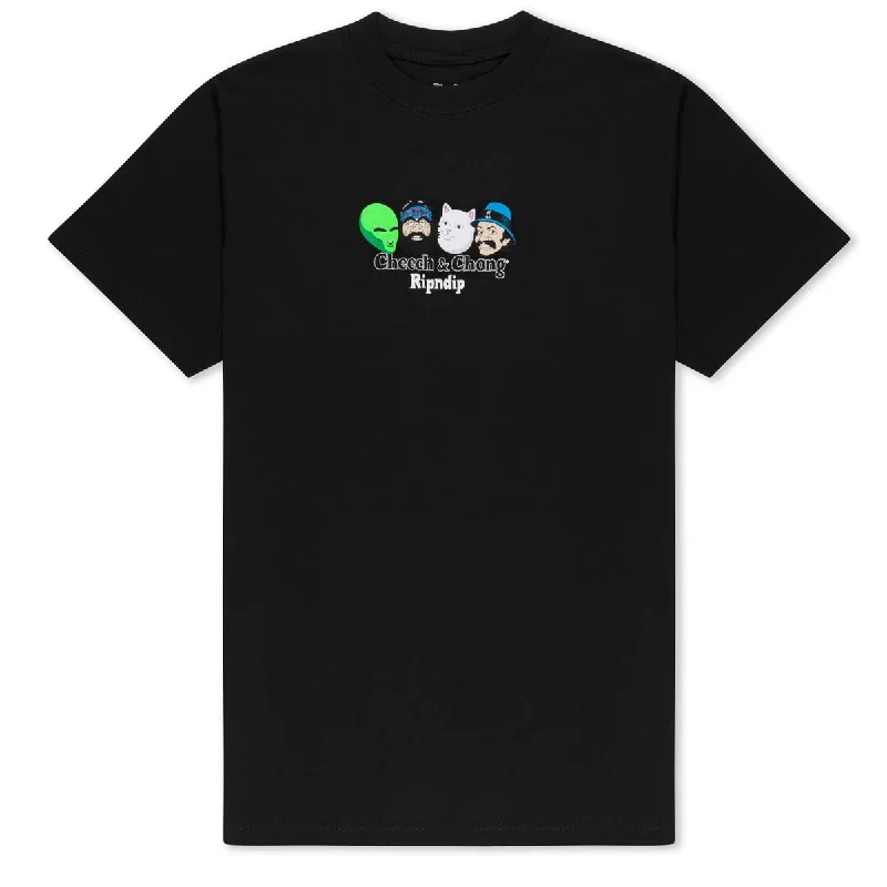 RIPNDIP x Cheech And Chong Smoke One T-Shirt - Black