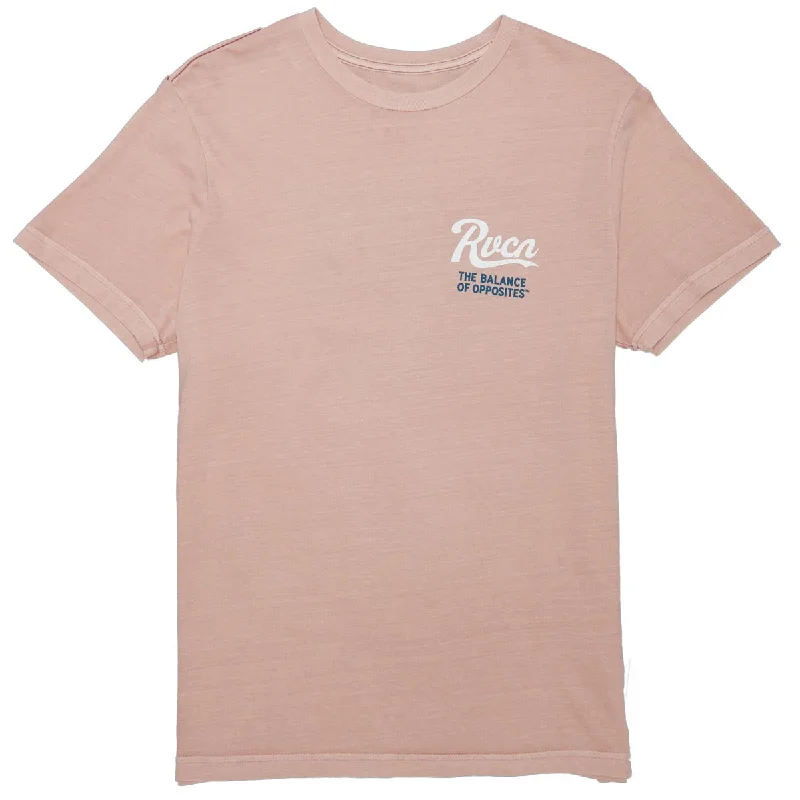 RVCA Pennantan T-Shirt - Pale Mauve