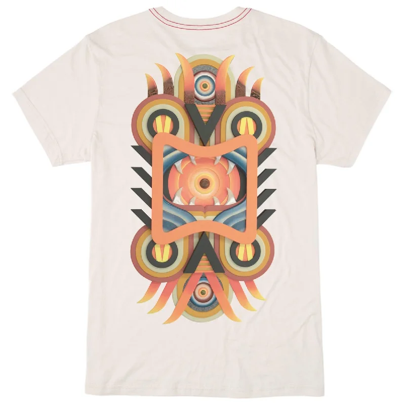 RVCA Redondo Mask T-Shirt - Antique White