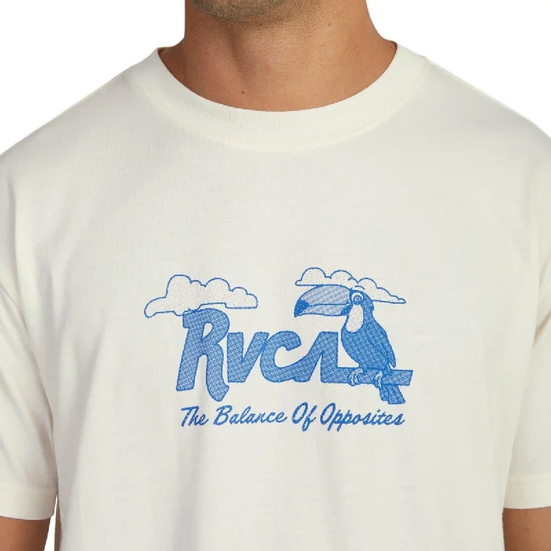 RVCA Tropicana T-Shirt - Antique White