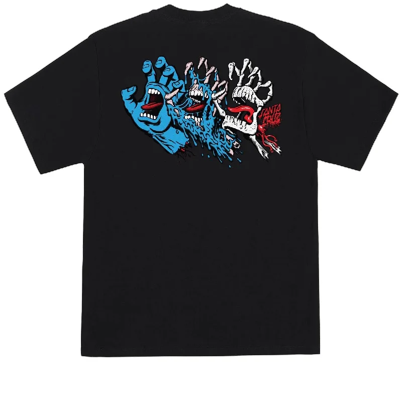 Santa Cruz Evolved Hand T-Shirt - Black