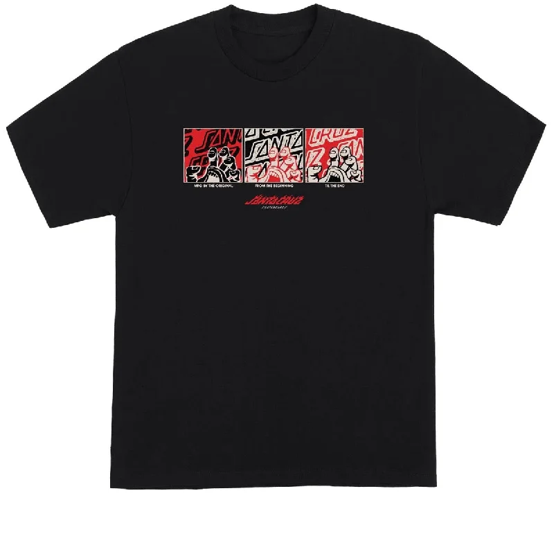 Santa Cruz Handled T-Shirt - Black