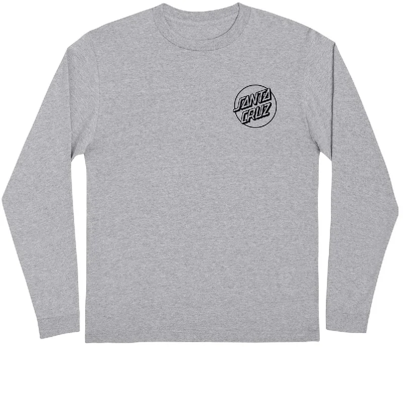 Santa Cruz Kendall Atomic Long Sleeve T-Shirt - Athletic Heather