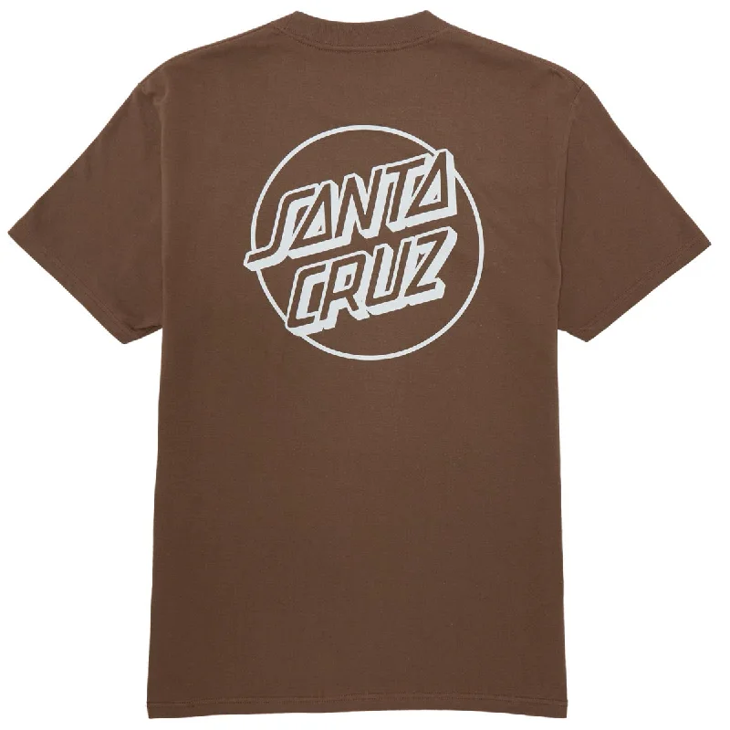 Santa Cruz Other Dot T-Shirt - Silt/White