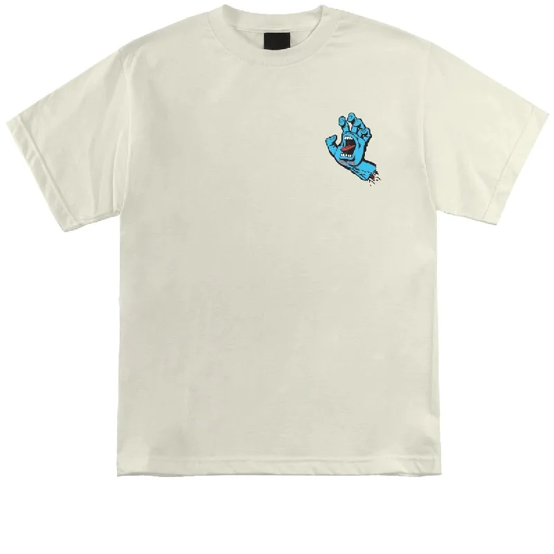 Santa Cruz Screaming Hand T-Shirt - Cream