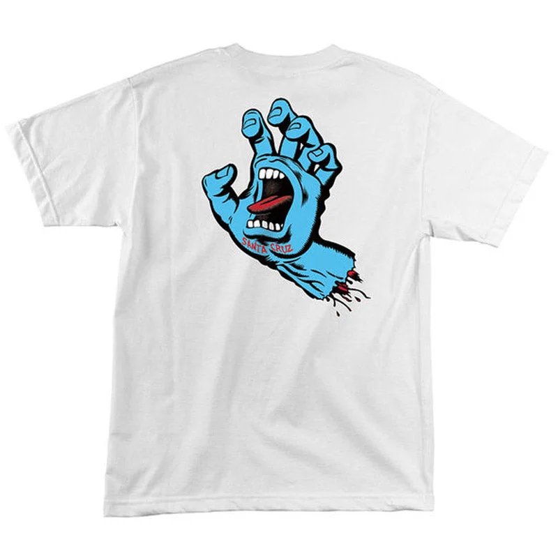 Santa Cruz Screaming Hand T-Shirt - White