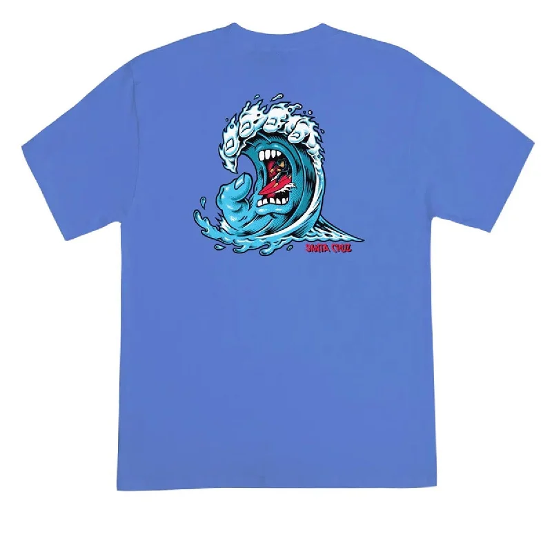 Santa Cruz Screaming Wave T-Shirt - Ultramarine