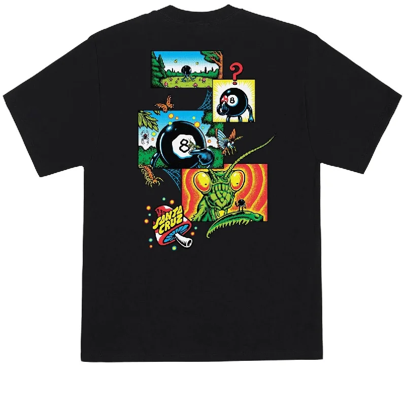 Santa Cruz Winkowski 8Ballr Comic T-Shirt - Black