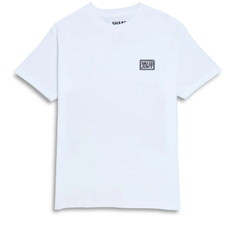 Shake Junt Box Logo T-Shirt - White