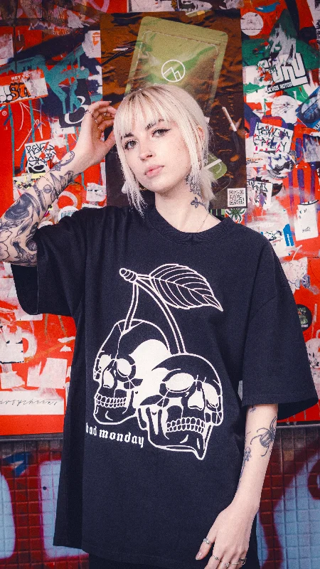 Cherry Skull Tee / Front Print