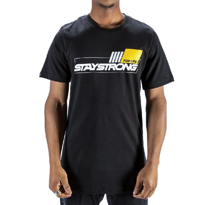 Stay Strong For Life T-Shirt - Black