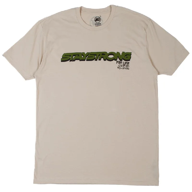 Stay Strong Freestyle T-Shirt - Soft Cream