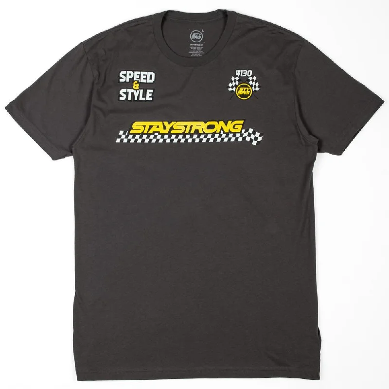 Stay Strong Speed & Style T-Shirt - Asphalt