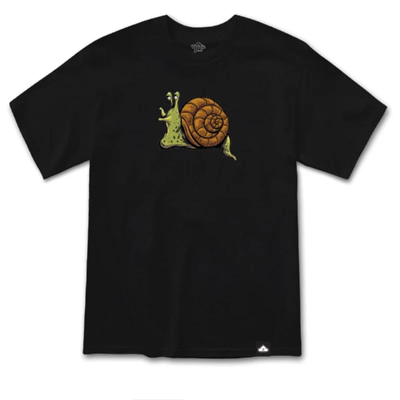 Thank You Snail T-Shirt - Black