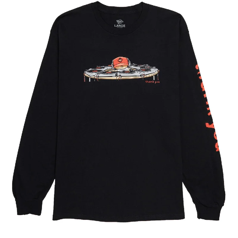 Thank You x Ronnie Creager Mix Master Long Sleeve T-Shirt - Black