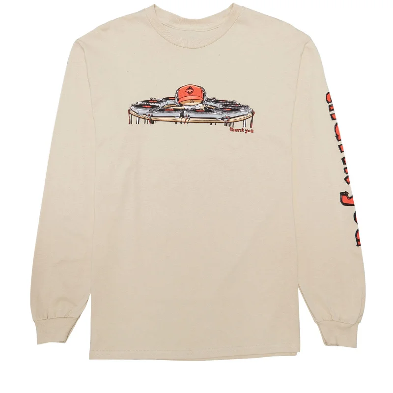 Thank You x Ronnie Creager Mix Master Long Sleeve T-Shirt - Cream