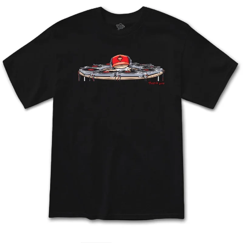 Thank You x Ronnie Creager Mix Master T-Shirt - Black