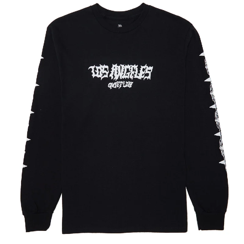 The Quiet Life x Jay Howell LA Long Sleeve T-Shirt - Black