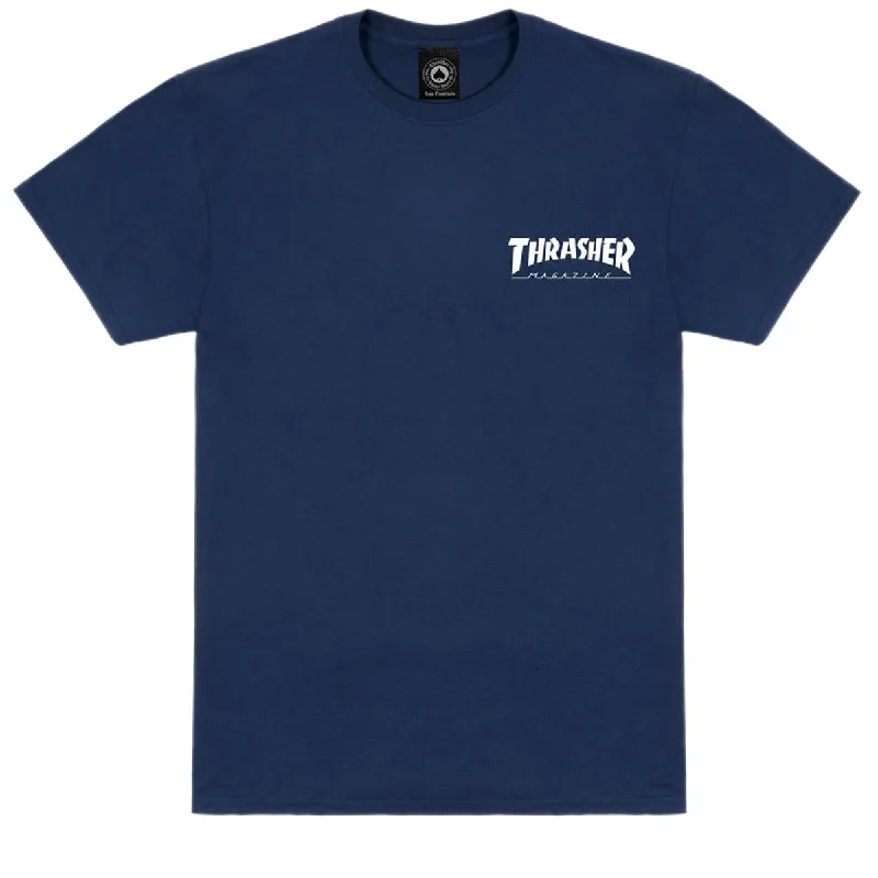 Thrasher Little Thrasher T-Shirt - Navy