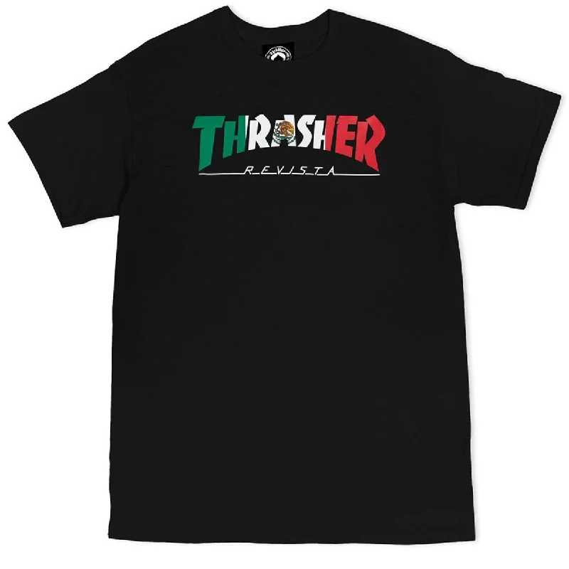 Thrasher Mexico T-Shirt - Black