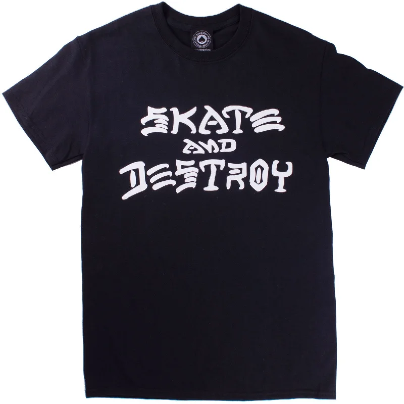 Thrasher Skate And Destroy T-Shirt - Black