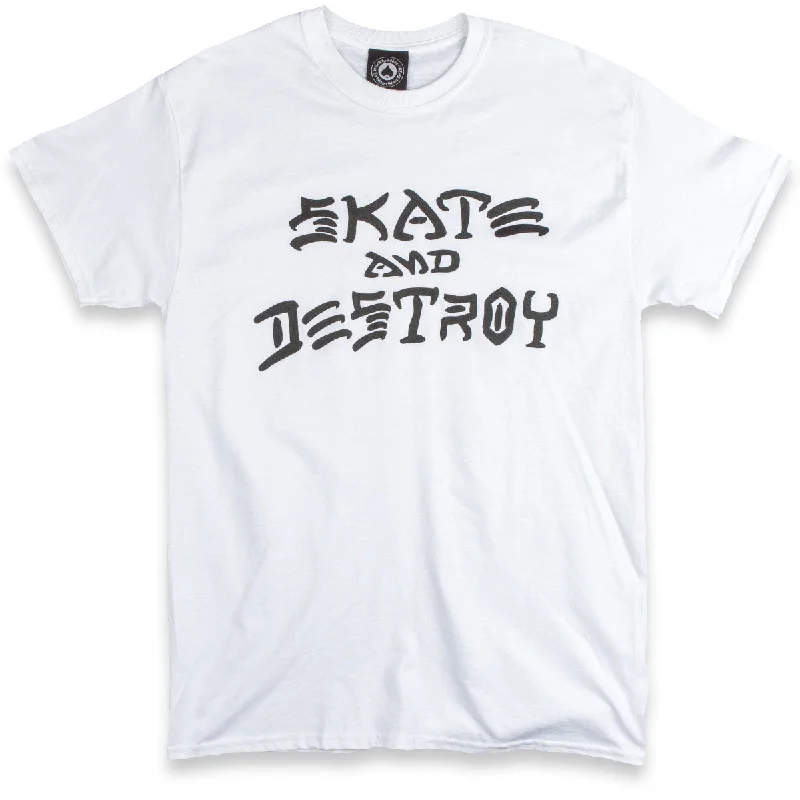 Thrasher Skate And Destroy T-Shirt - White