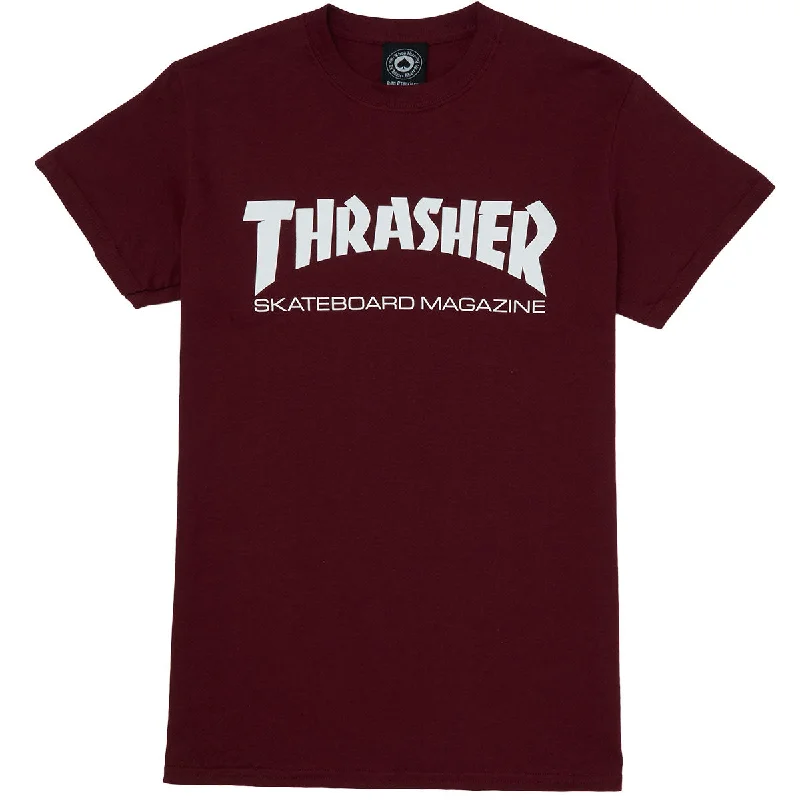 Thrasher Skate Mag T-Shirt - Maroon