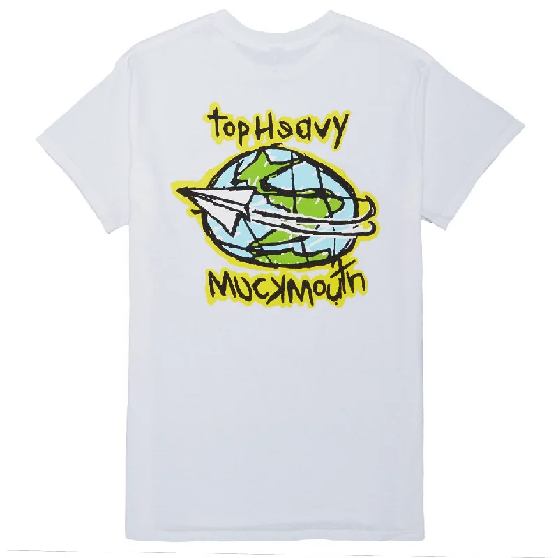 Top Heavy x Muckmouth T-Shirt - White