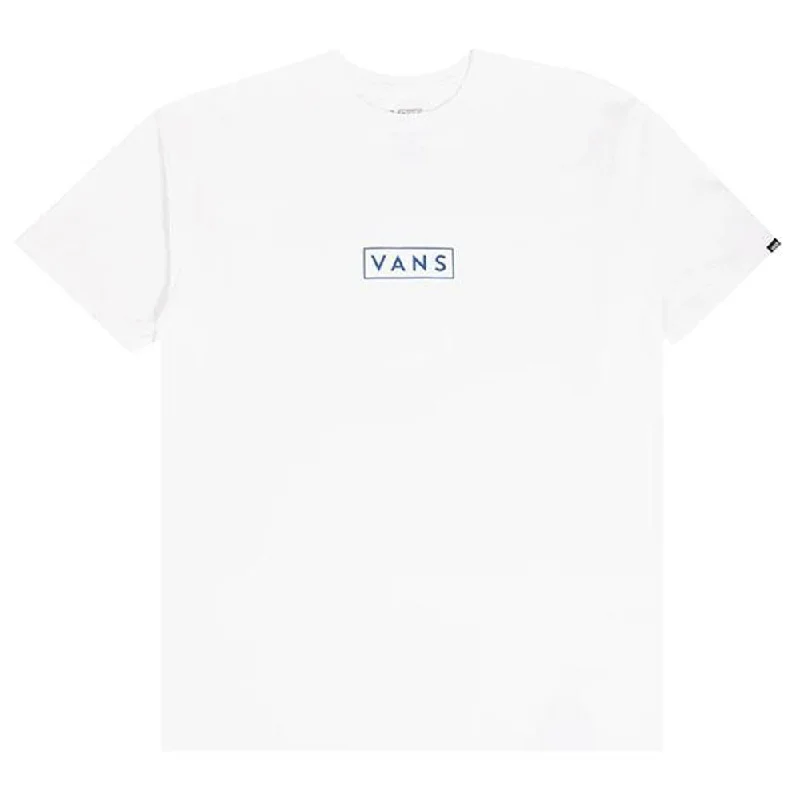 Vans Classic Easy Box T-Shirt - White/True Blue