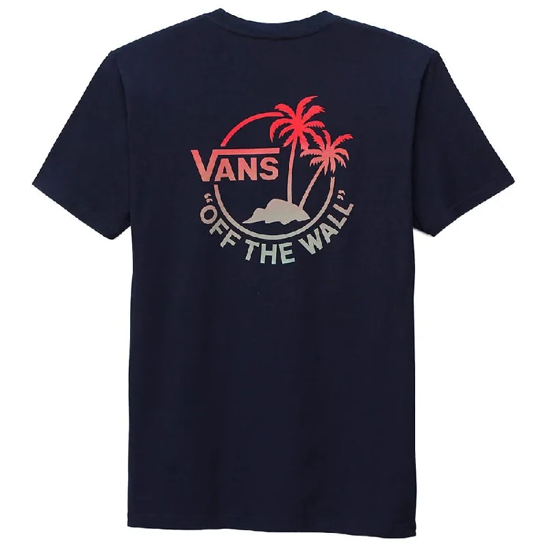 Vans Classic Mini Dual Palm II T-shirt - Navy/True Red/North Atlantic