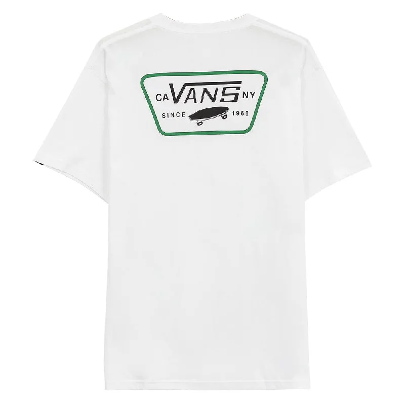 Vans Full Patch Back T-shirt - White/Black