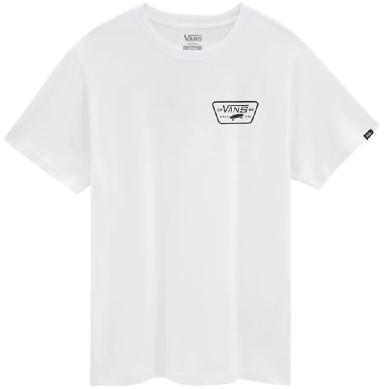 Vans Full Patch T-Shirt - White/Black