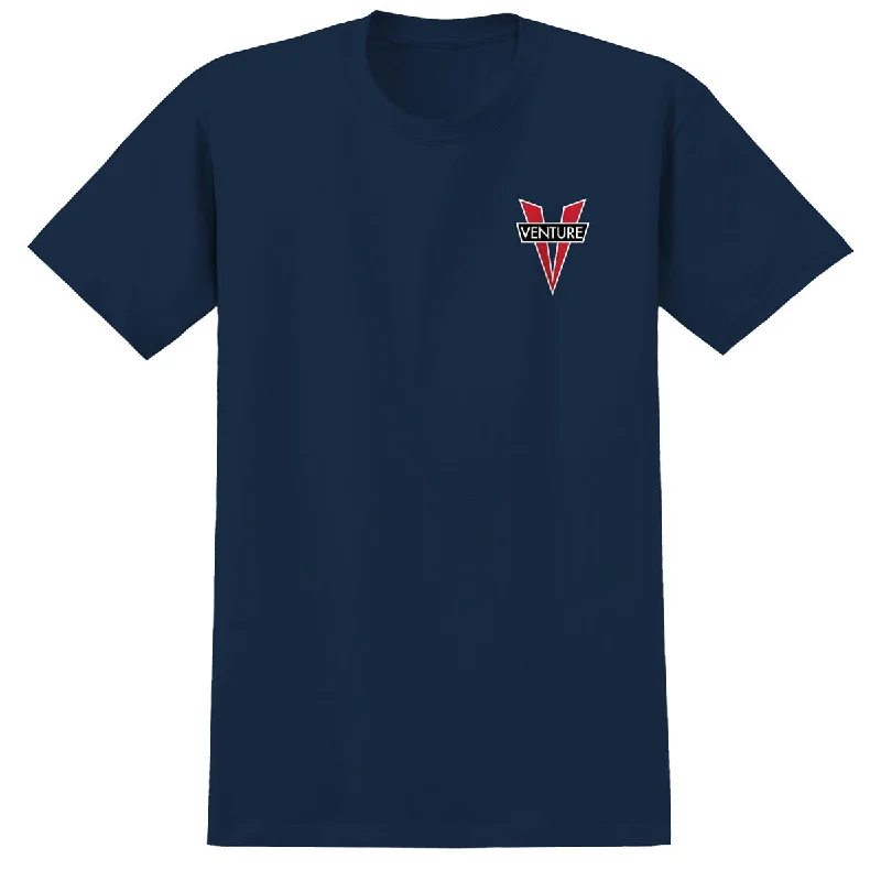 Venture Heritage T-Shirt - Navy/Red/Black/White