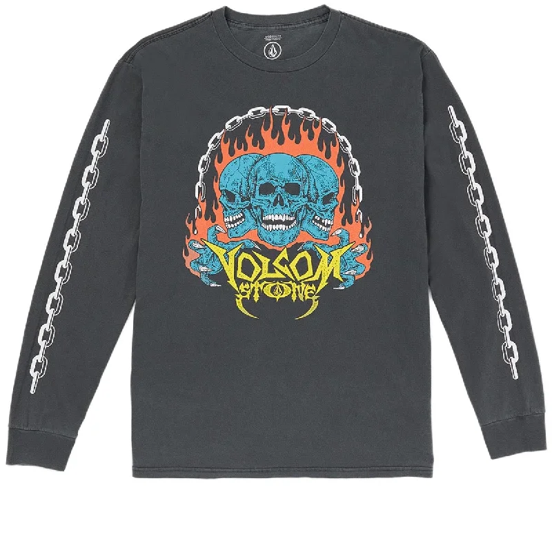 Volcom Hot Headed Long Sleeve T-Shirt - Stealth