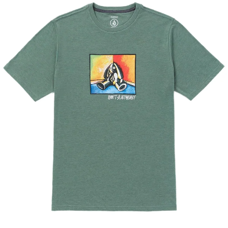 Volcom Soft And Stoney T-Shirt - Fir Green Heather