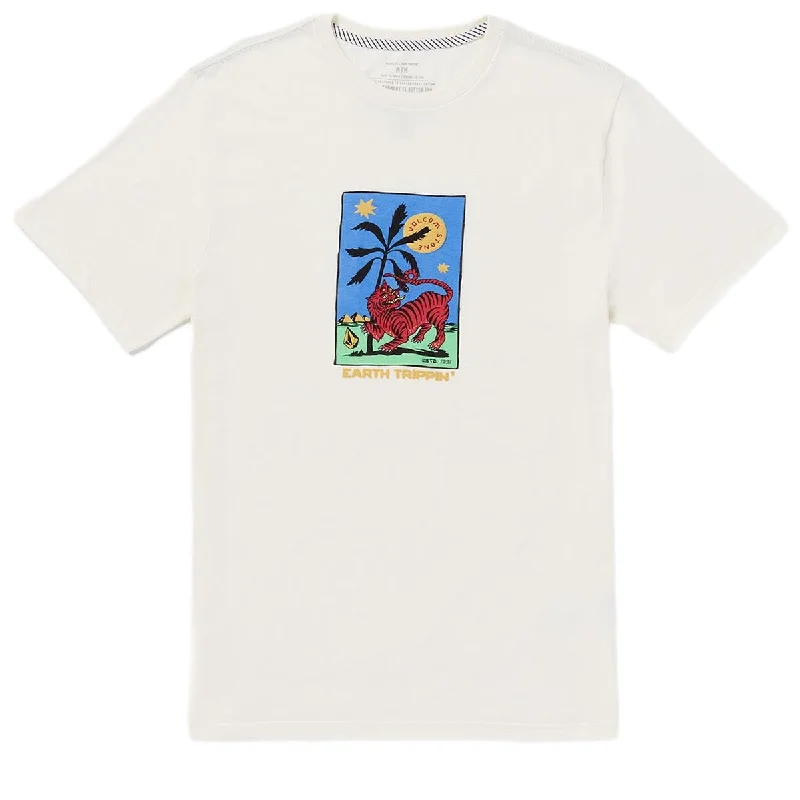 Volcom Tarot Tiger T-Shirt - Off White